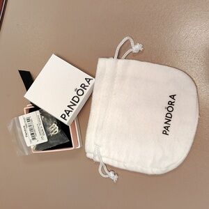 Pandora Charm Sparkling Virgo Zodiac Charm *NEVER USED* In Gift Box
